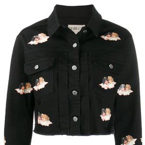 Fiorucci All Over Mini Angels Berty Denim Jacket